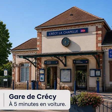Appartement A 12 Min De Disneyland Et 45 Min De Paris Crecy-la-Chapelle