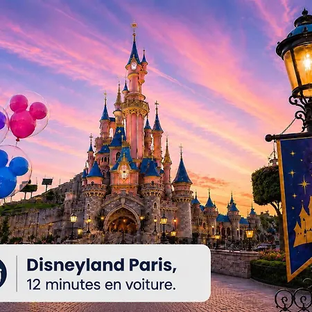 A 12 Min De Disneyland Et 45 Min De Paris